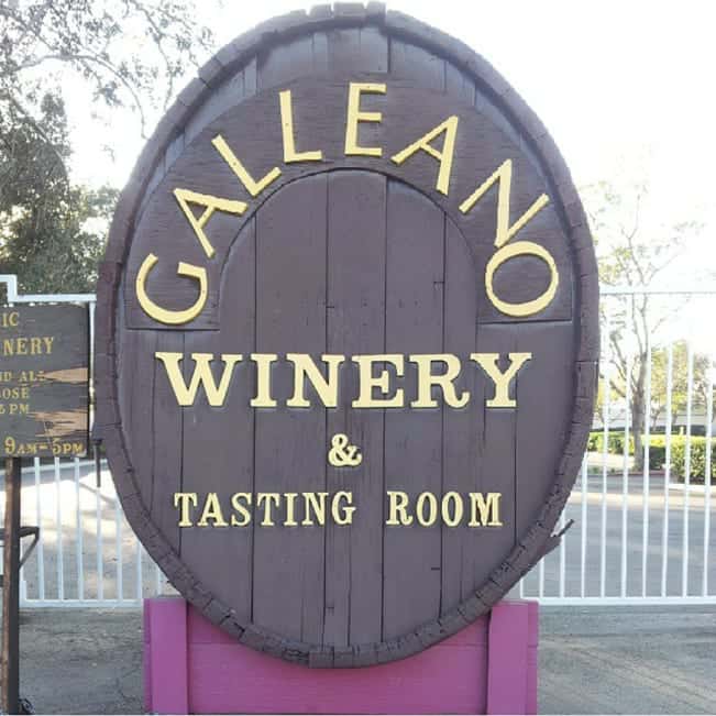 The Galleano Winery buildings and grounds in Mira Loma